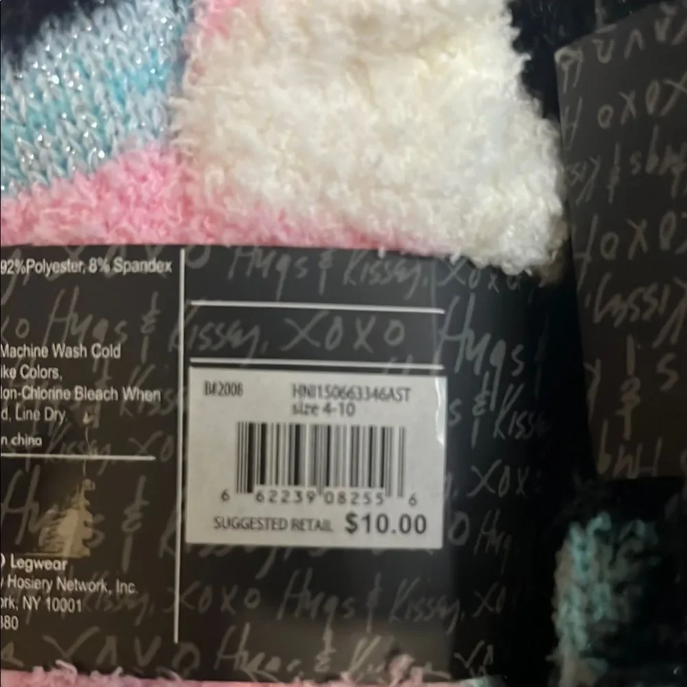 XOXO Black and Gray Striped Casual COMBO Socks 3 PACKS OF 3 pairs